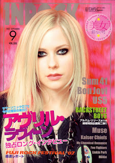 Avril Lavigne - InRock Magazine pictures
