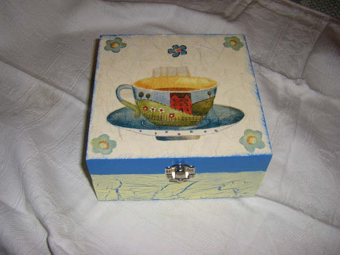 caixa de chá