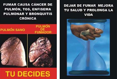 Advertencias e imagenes en cigarrillos