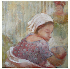Femme et son enfant (50x50)