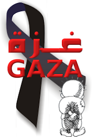 Gaza Support Black Ribbon