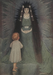 Illustration of Lady North Wind