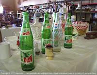 Mountain Dew bottles from the 1970's