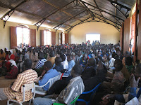 Church dedication service at Tonj, Sudan
