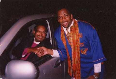 Brooks and the late Bishop GE Patterson