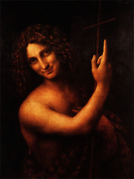"El Profeta", de Carlos Morales. De su Libro "S". Ilustración Leonardo da Vinci