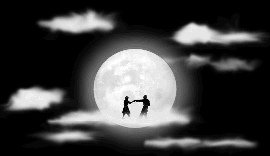 ballo con te sulla luna