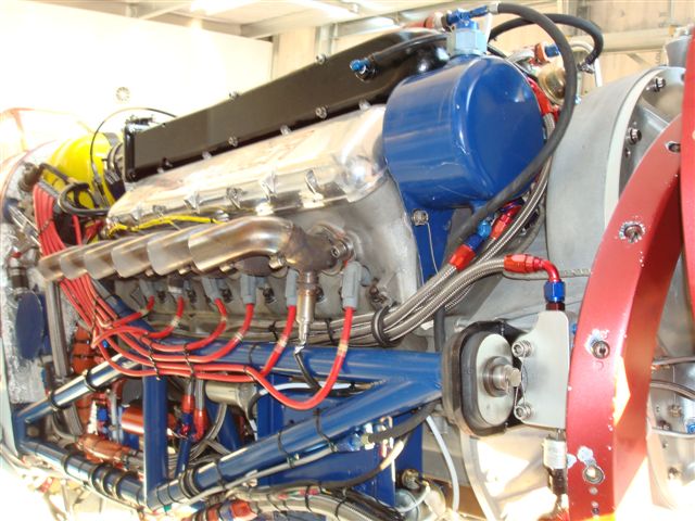 Kiwi Thunder Mustang engine
