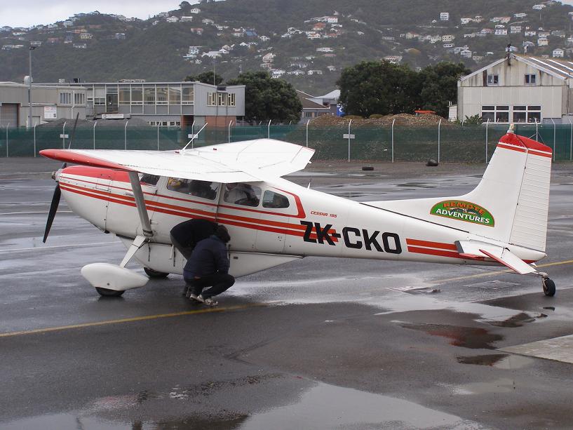 ZK-CKO Cessna C185D
