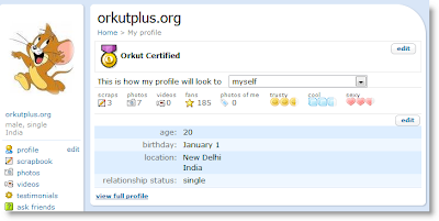 add medals in orkut