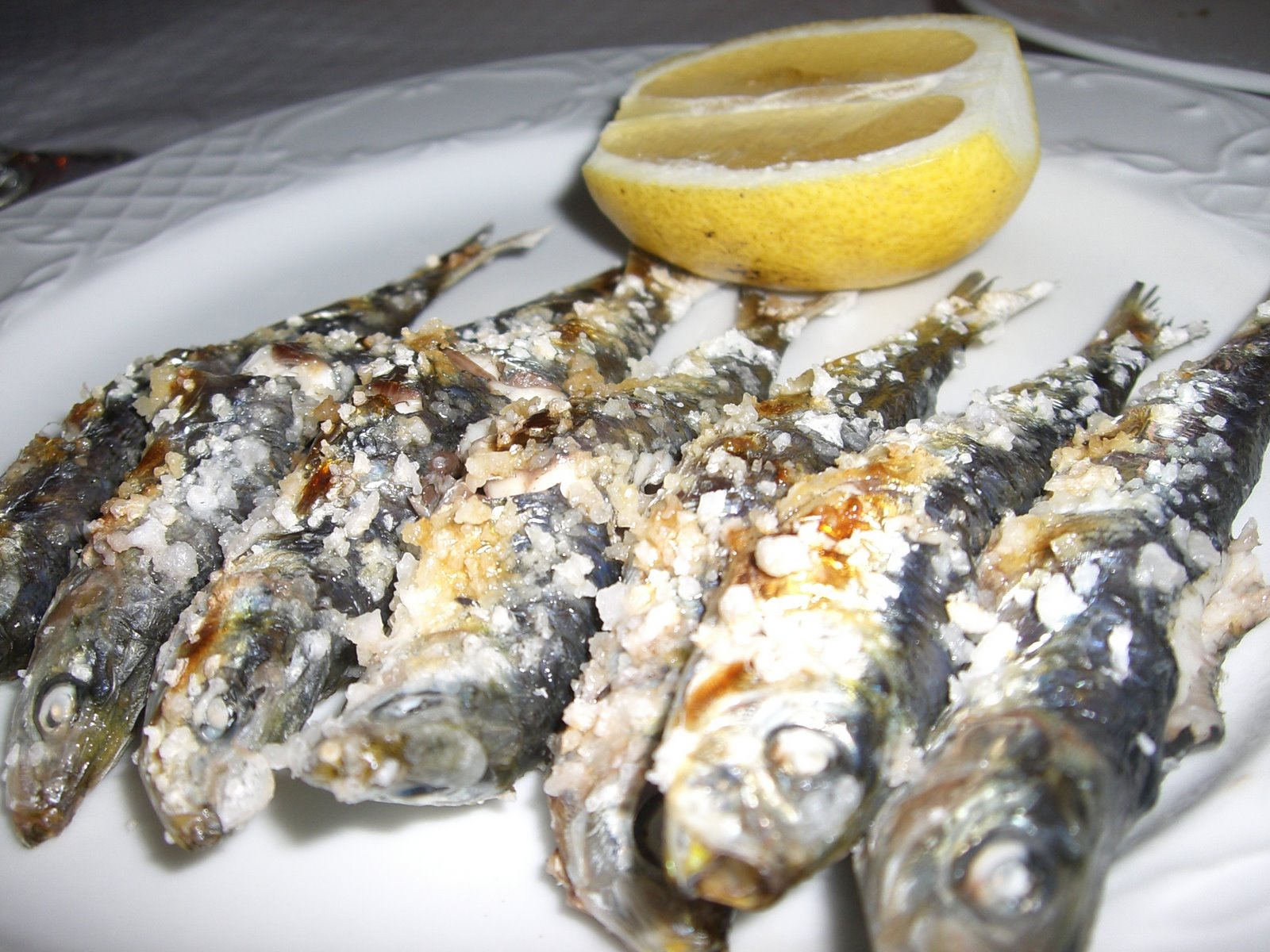 Espeto de sardinas (un chiringuito de Málaga)