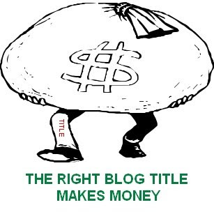 Money making blog title