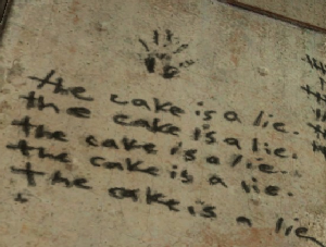 The cake is a Lie