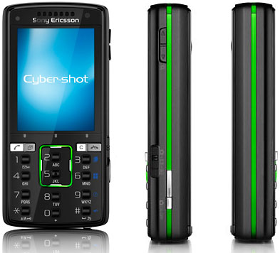 Sony Ericsson K850i - Front and Sides