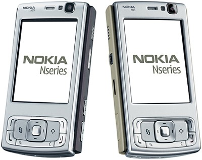 Nokia N95 smart phone - Colors