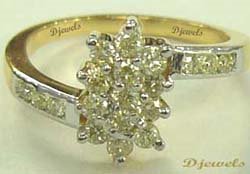Diamond Ring, Diamond Ladies Ring, Diamond Jewelry