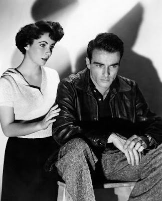 Montgomery Clift black leather jacket