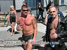 Leather Parade Hunk and Sexy Guys
