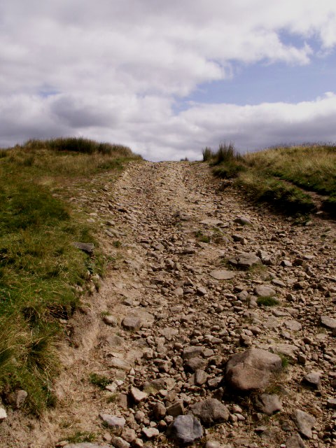 [3b+a+well-trodden+path+the+Roman+Road+now+Dales+Way+and+Pennine+Way+across+Cam+Fell.jpg]