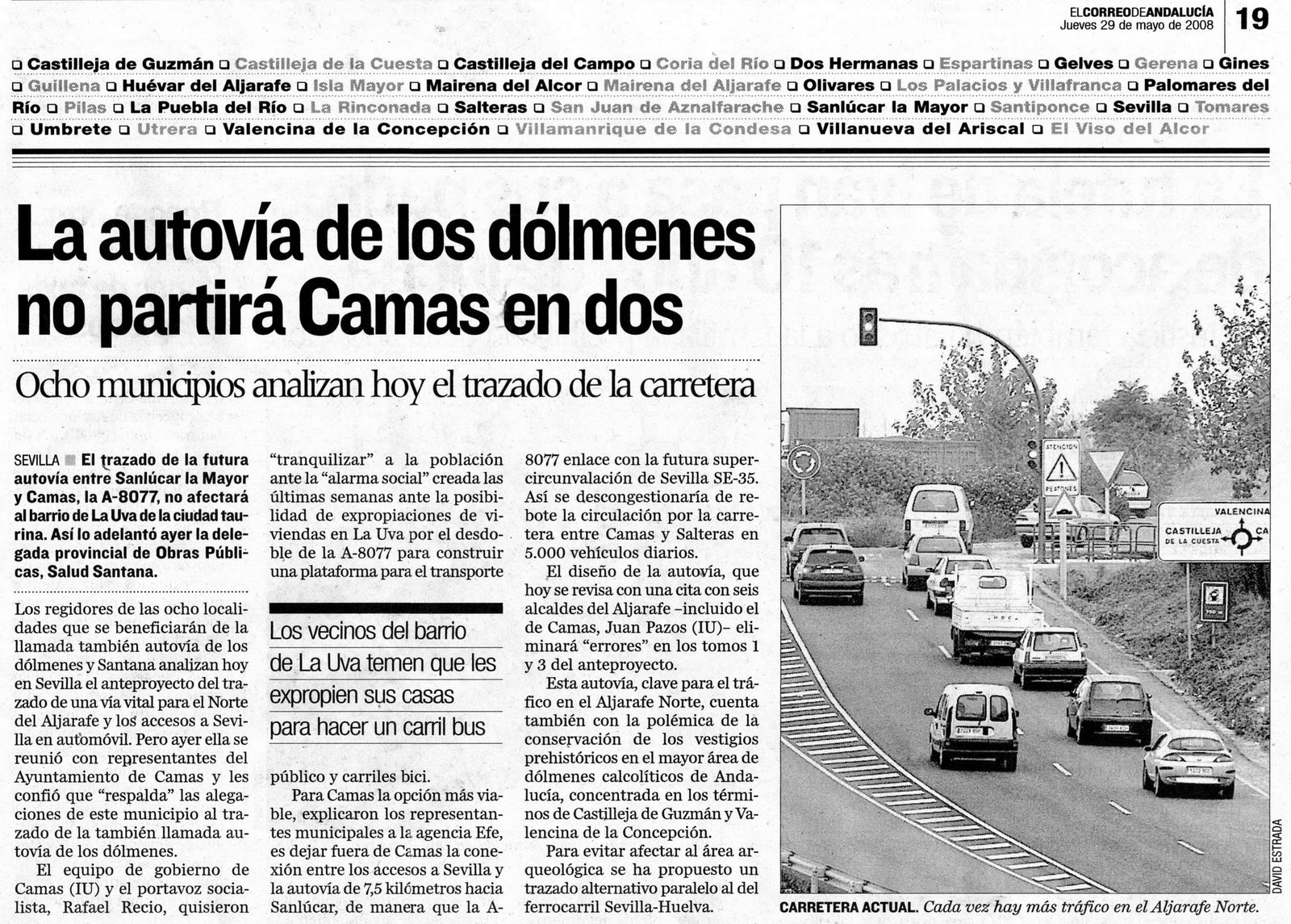 [2008+05+29+CORREO+ANDALUCÃ A+LA+AUTOVÃ A+DE+LOS+DÃ“LMENES+NO+PARTIRÃ +CAMAS+EN+DOS.jpg]