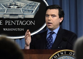 Pentagon Press Secretary Geoff Morrell holds a press briefing to update reporters on the latest news and events within the Department of Defense.
