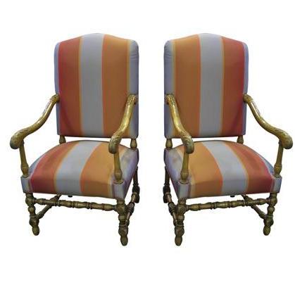 [Orange+Striped+Louis+XIII+armchairs+blog.JPG]