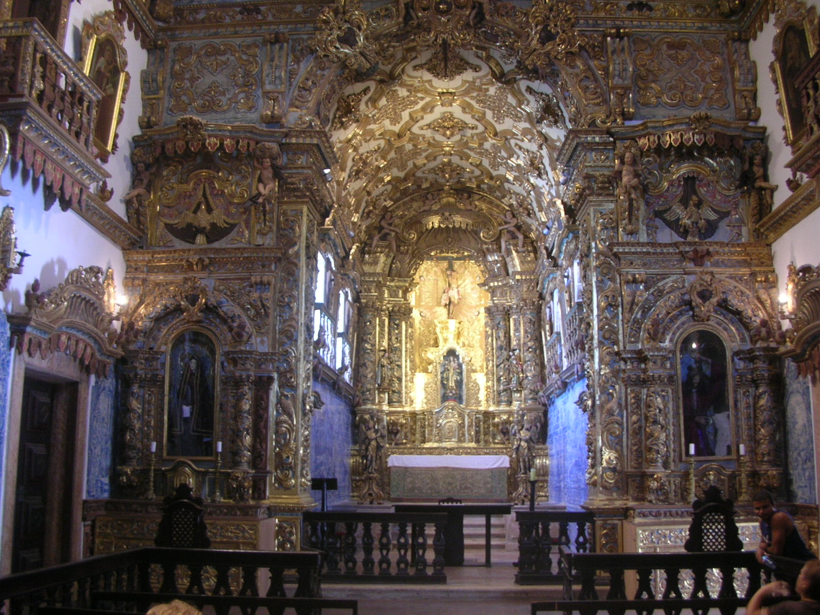 Capela Mor da Igreja da Ordem Terceira de N. Srª do Carmo (s. XVIII) - Cachoeira - BA