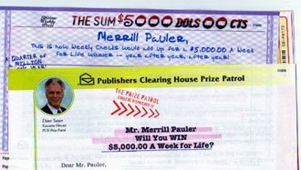 publishers clearing house