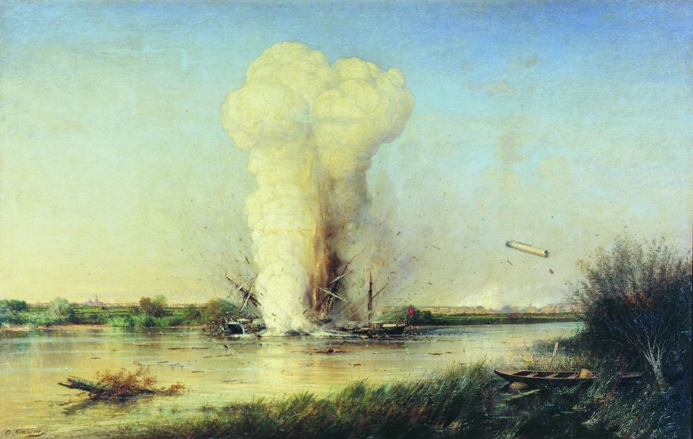 [Взрыв+турецкого+броненосца+Люфти-Джелиль+на+Дунае+29+апреля+1877+года.+1877.jpg]