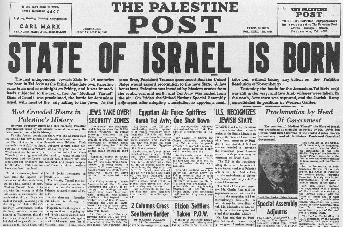 [19480516_PalestinePost_Israel_is_born.jpg]