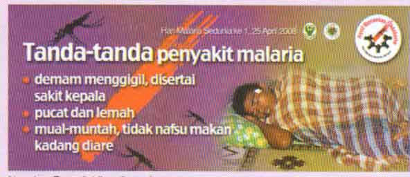 TANDA-TANDA / GEJALA PENYAKIT MALARIA