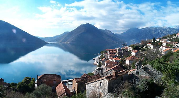 Perasto nelle Bocche di Cattaro in Montenegro, Patrimonio dell'Umanità dell'UNESCO