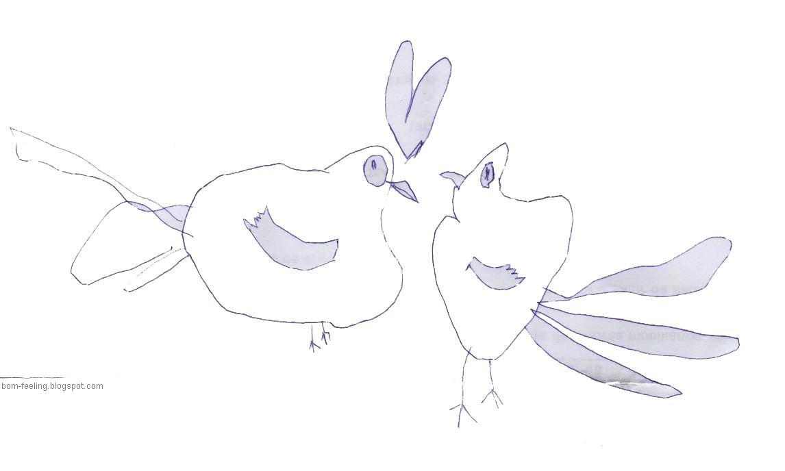 [desenho+pássaros+amor+love+birds.jpg]
