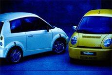 Two Think City cars