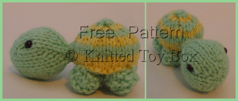 free turtle knitting pattern toy