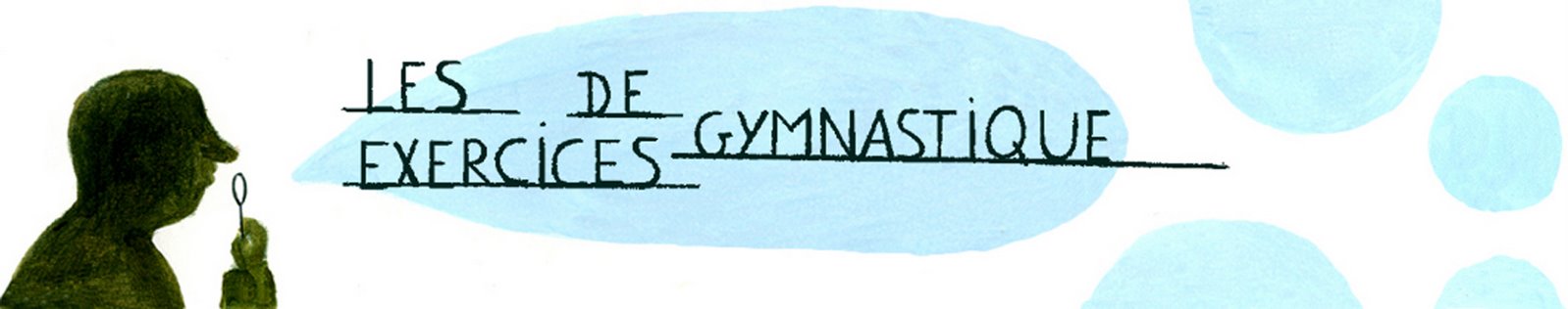 les exercices de gymnastique