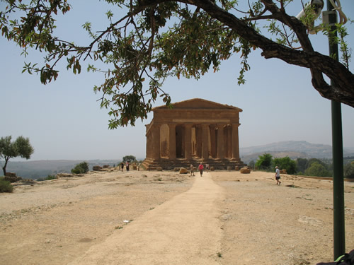 Valle del Templo en Agrigento