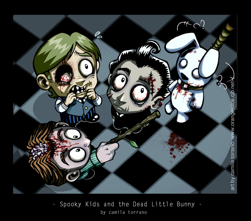[Spooky_Kids_and_the_Dead_Bunny_by_camila_croft.jpg]