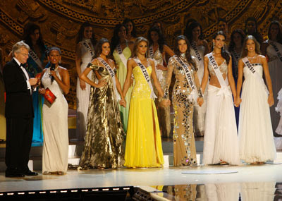 Miss Colombia - Miss Venezuela - Miss Dominica - Miss Mexico -Miss Russia