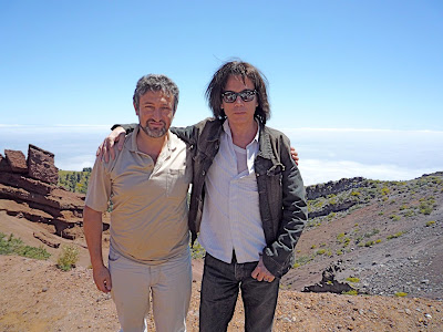 Jarre e seu amigo, o astrofísico Garik Israelian