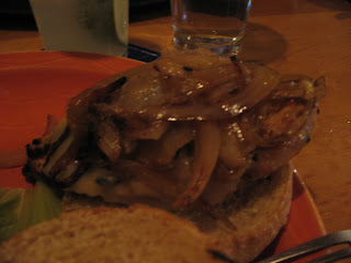 Chicken Honey Chipotle Sandwich with Carmelized Onions