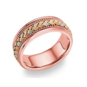 14K+Rose+Gold+and+Tri-Color+Braided+Wedding+Band+Ring.jpg