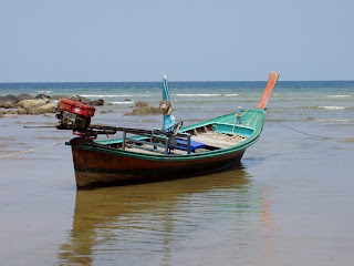 Longtail boat at Kamala beach