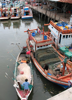 Fishing Boats between Puhket and Koh Sirey