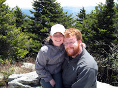 Me and Virginia at Grandfather Mountian