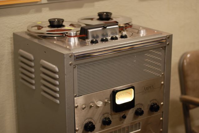 Ampex Tape Recorder in the Norman Petty Recording Studios, Clovis, New Mexico
