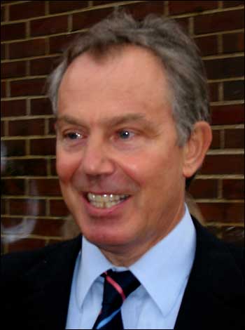 Tony Blair in trade mark shock horror scandal