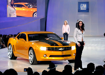 2007 Detroit Auto Show - Chevrolet Camaro Bumblebee