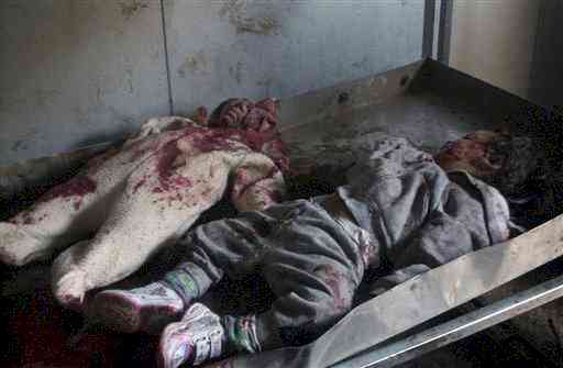 Two Iraqi children killed when an American soldier opened fire on the car they were in
