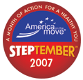 America on the Move wants you to take part in Steptember